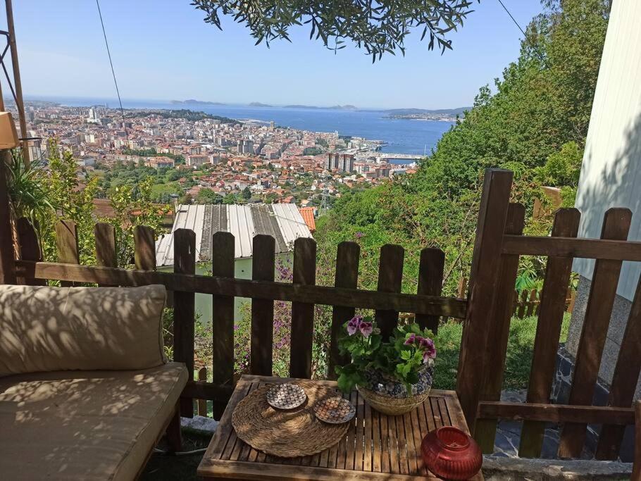 Acogedora Casa Con Vistas Panoramicas De Vigo Βίλα Εξωτερικό φωτογραφία