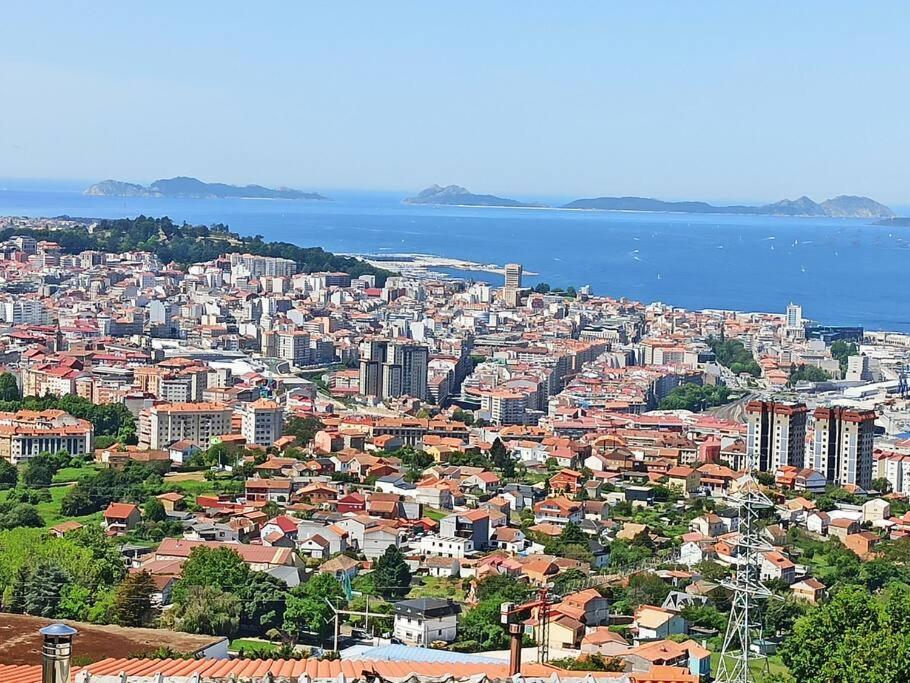 Acogedora Casa Con Vistas Panoramicas De Vigo Βίλα Εξωτερικό φωτογραφία